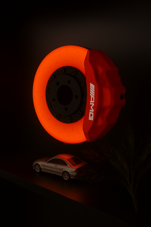 DiskAura™- LED Brake Disc Lamp for car Enthusiasts AMG
