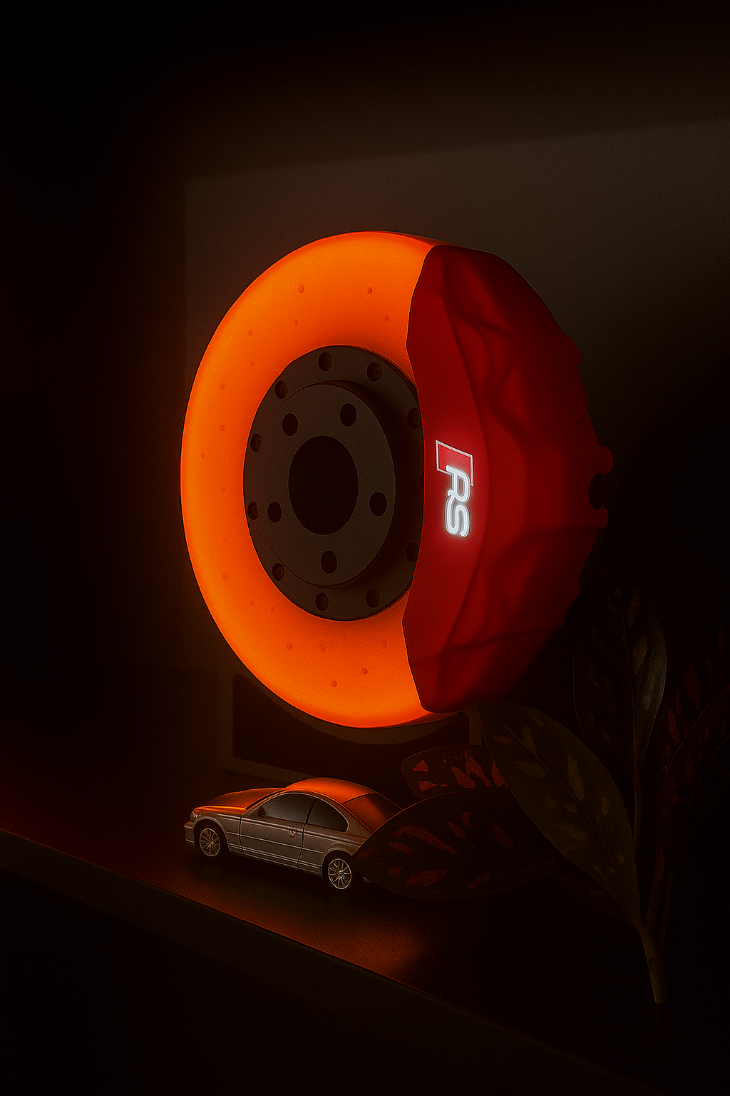 DiskAura™- LED Brake Disc Lamp for car Enthusiasts RS